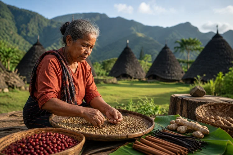 Komoditas Unggulan Wae Rebo yang Perlu Dikenal: Kopi hingga Rempah